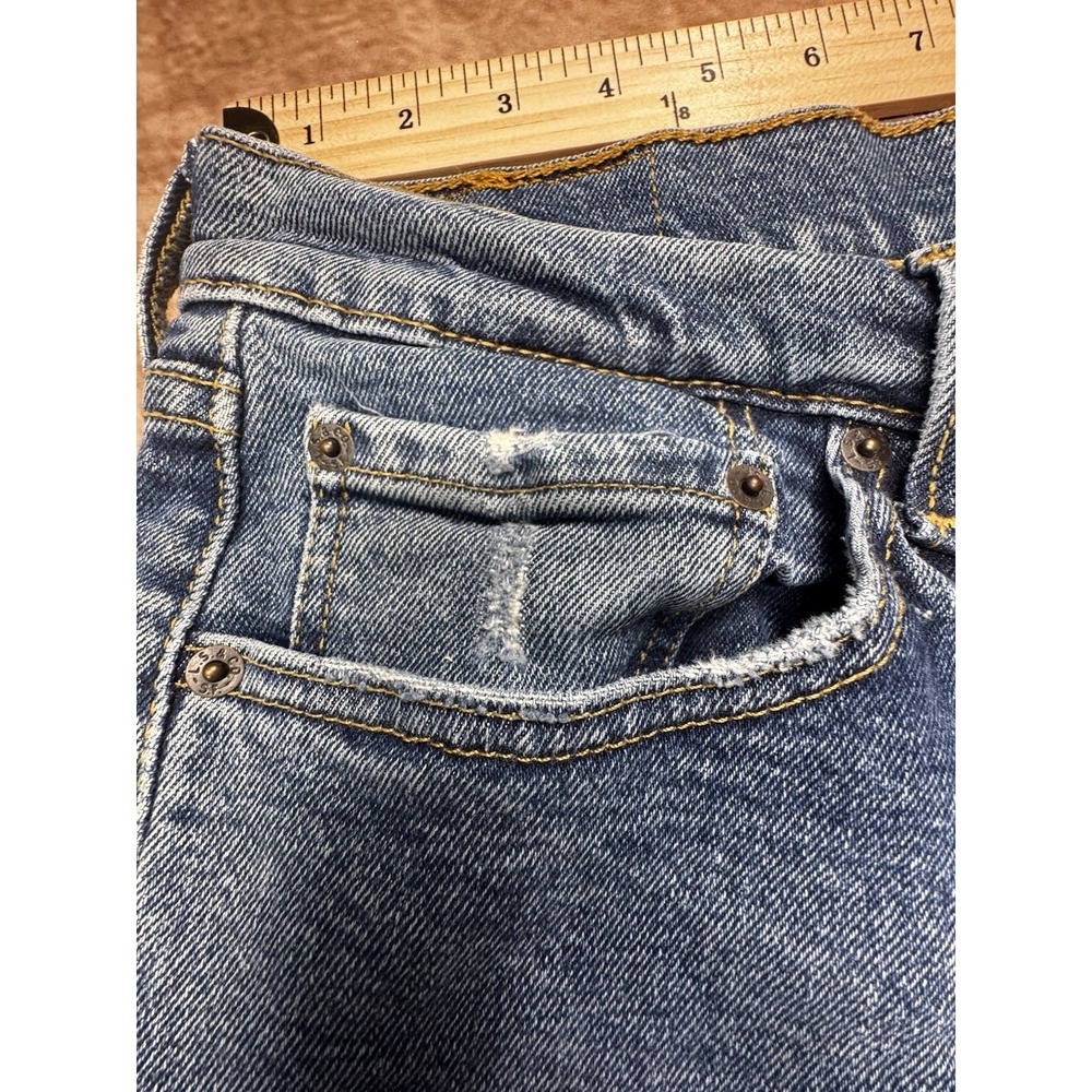 Levis 505 Men's Blue denim jeans pants 32x30 - Picture 4 of 10